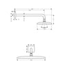 Hansgrohe Raindance Select E 300 2 Jet Overhead Shower - Indesign