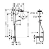 Hansgrohe Crometta 100 1 Jet Shower Set - Indesign