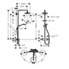 Hansgrohe Croma Select E 180 2 Jet Shower Set - Indesign
