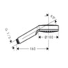 Hansgrohe Crometta 1 Jet Hand Shower - Indesign