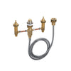 Hansgrohe Logis 4 Piece Bath Mixer - Indesign