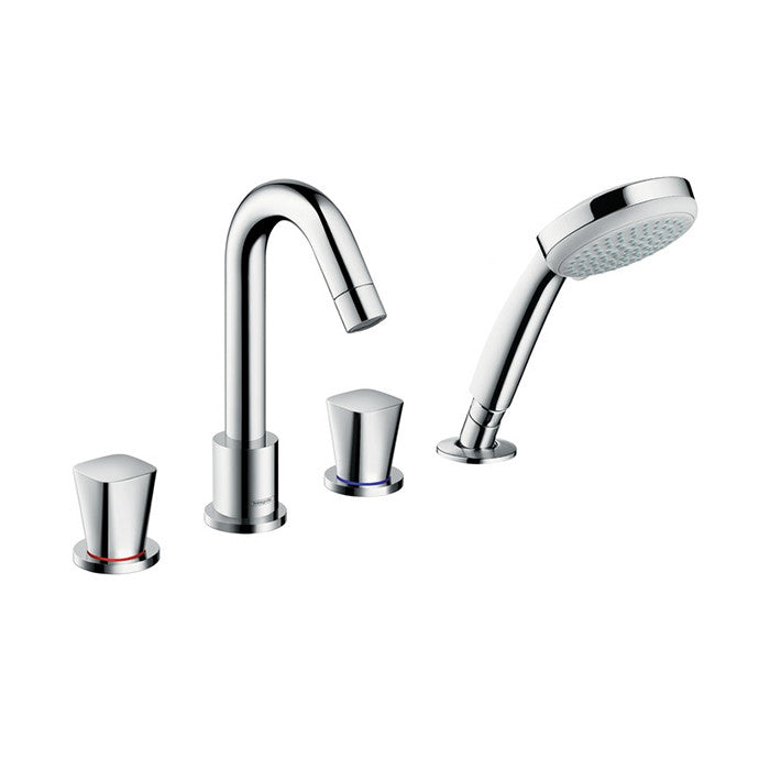 Hansgrohe Logis 4 Piece Bath Mixer - Indesign