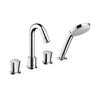 Hansgrohe Logis 4 Piece Bath Mixer - Indesign
