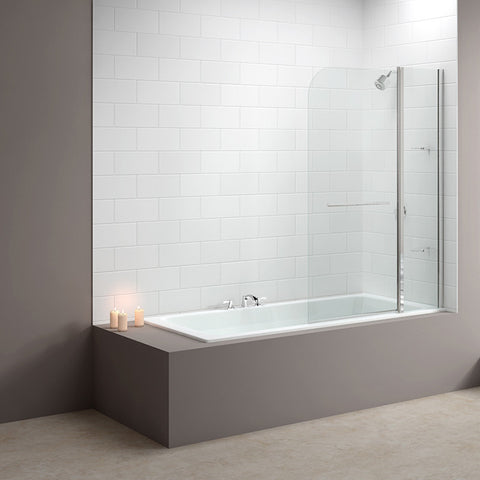 Merlyn MB3 2 Panel Curved Bath Screen