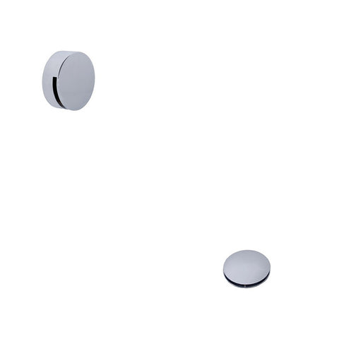 Universal Bath Waste - Round With Overflow