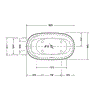 Duravit Cape Cod Freestanding Bath - Indesign