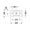 Duravit Vero Side Handrinse Basin - Indesign