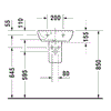 Duravit ME by Starck Handrinse Basin - Indesign