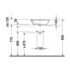 Duravit Darling New Counter Top Basin - 470 mm - Indesign
