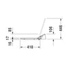 Duravit Darling New Wall Hung SensoWash® Slim Toilet - Indesign