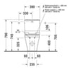 Duravit Durastyle Close-Coupled SensoWash® Slim Toilet - Indesign