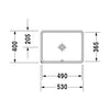 Duravit P3 Comforts Undercounter Basin - Indesign