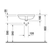 Duravit P3 Comforts Undercounter Basin - Indesign