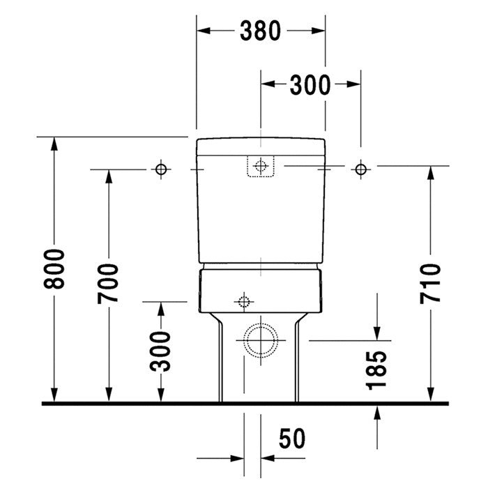 Duravit Vero Close Coupled Pan | Close Coupled Toilets– Indesign