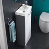 Solo Floor Standing Furniture Unit With Basin - 400 mm - Indesign