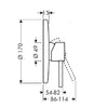 Hansgrohe Axor Starck Concealed Single Lever Bath Shower Mixer - Indesign