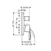 Hansgrohe Axor Starck Single Lever Bath & Shower Mixer - Indesign