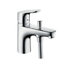 Hansgrohe Focus E2 Monotrou Single Lever Bath Shower Mixer - Indesign