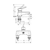 Hansgrohe Talis Low Pressure Bath Filler - Indesign